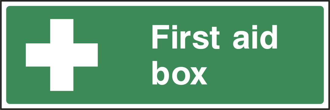 First Aid Box - 300 x 100mm