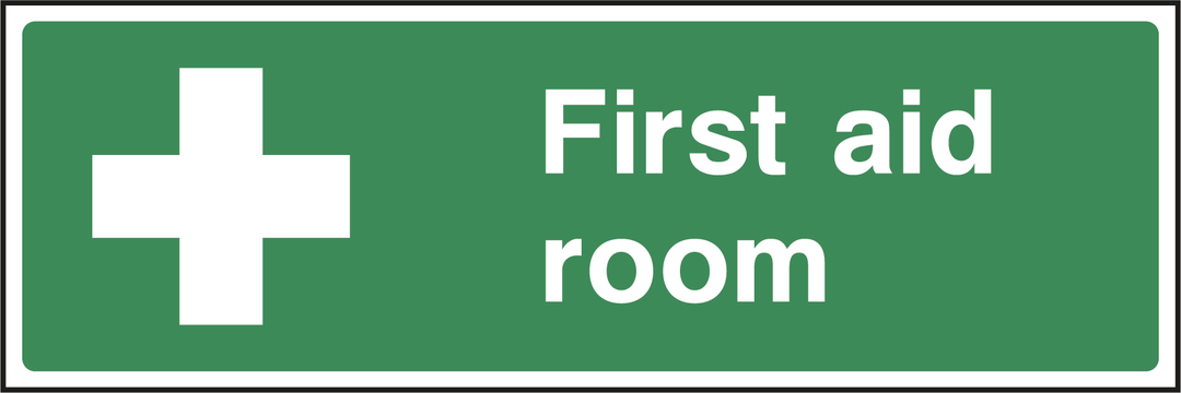 First Aid Room - 300 x 100mm