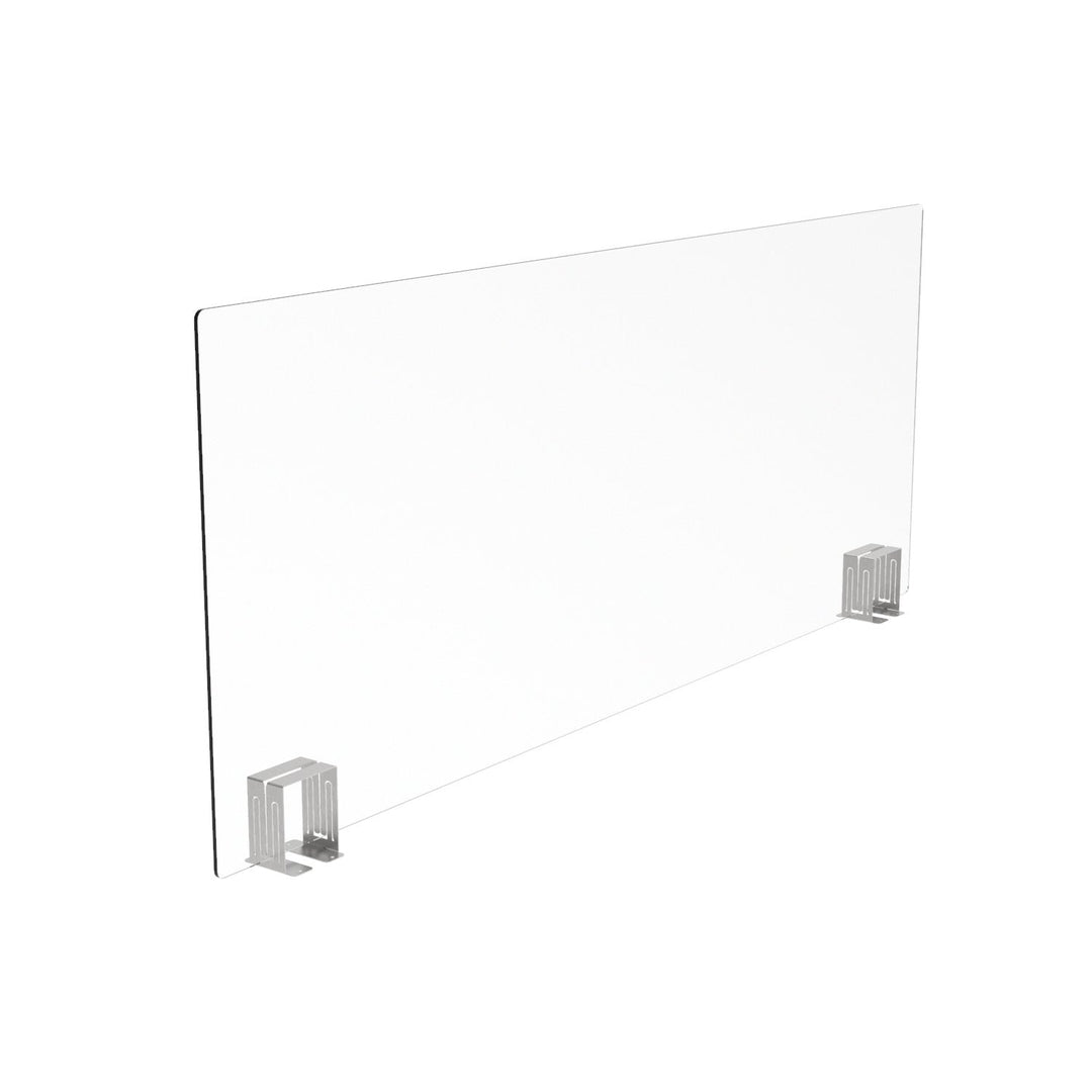 Desk Divider Perspex Screen With Stands Displaypro 20