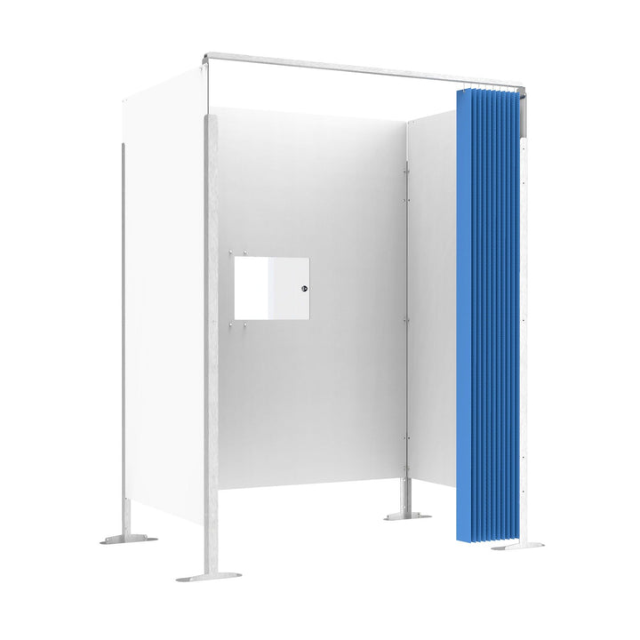 Pro Test Booth with Privacy Curtain Displaypro