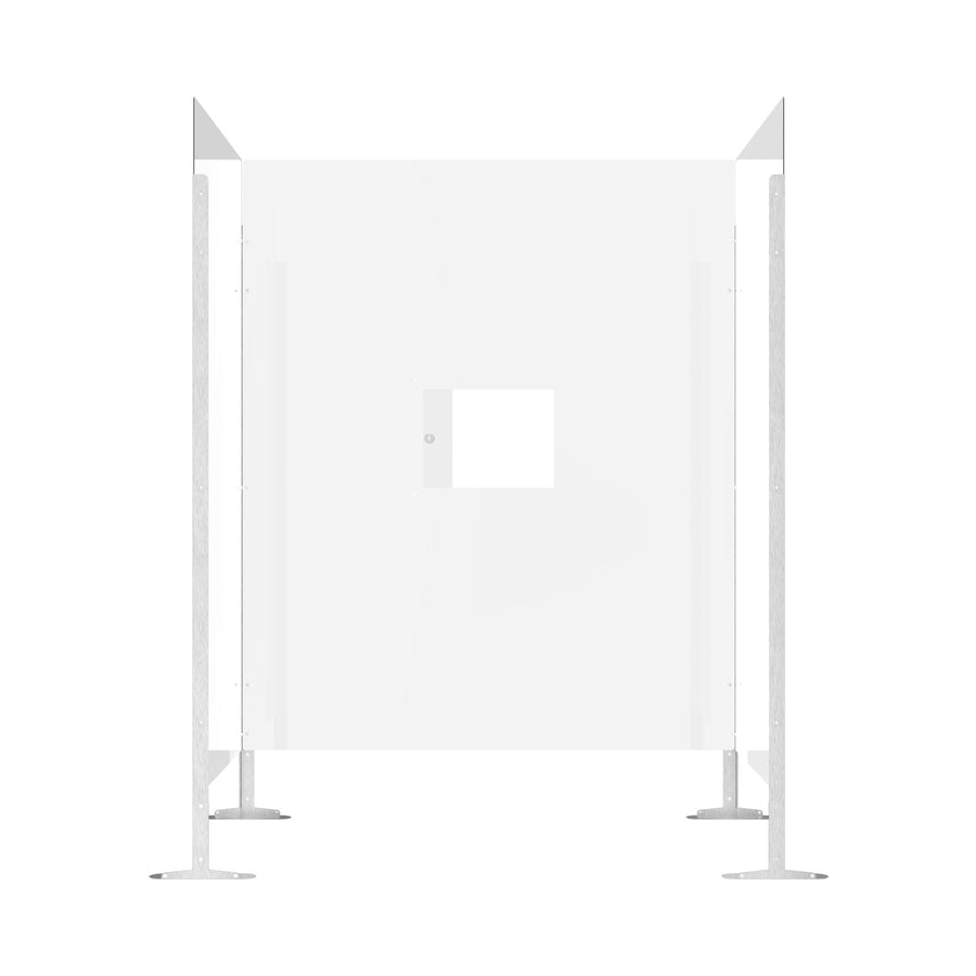 Pro Test Booth with Closing Hatch Displaypro