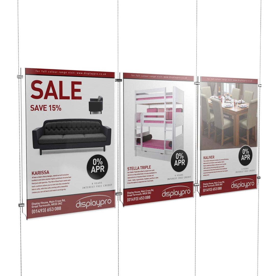 A3 Portrait Complete Cable Systems