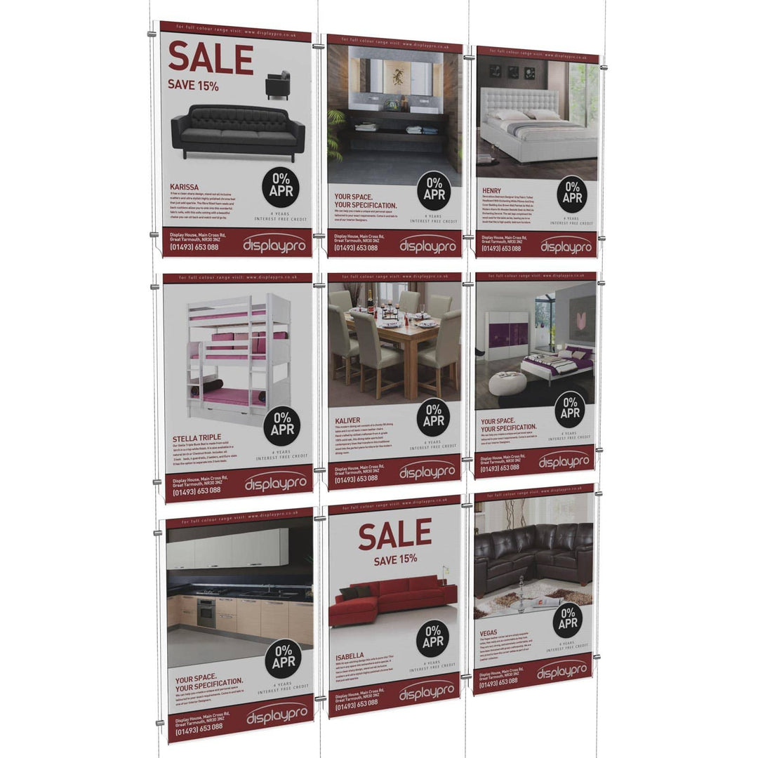 A3 Portrait Complete Cable Systems