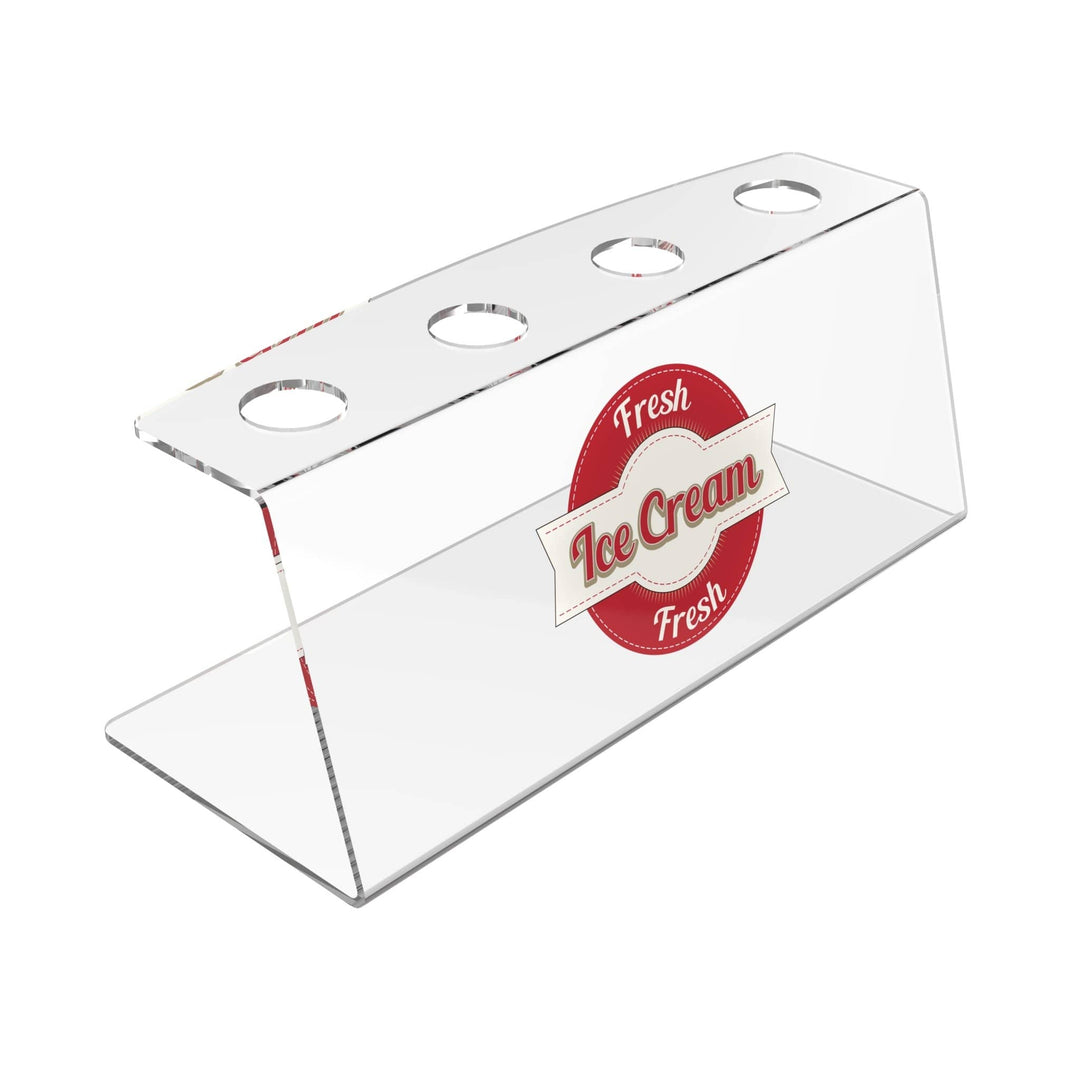 Acrylic Ice Cream Cone Stand Displaypro 4
