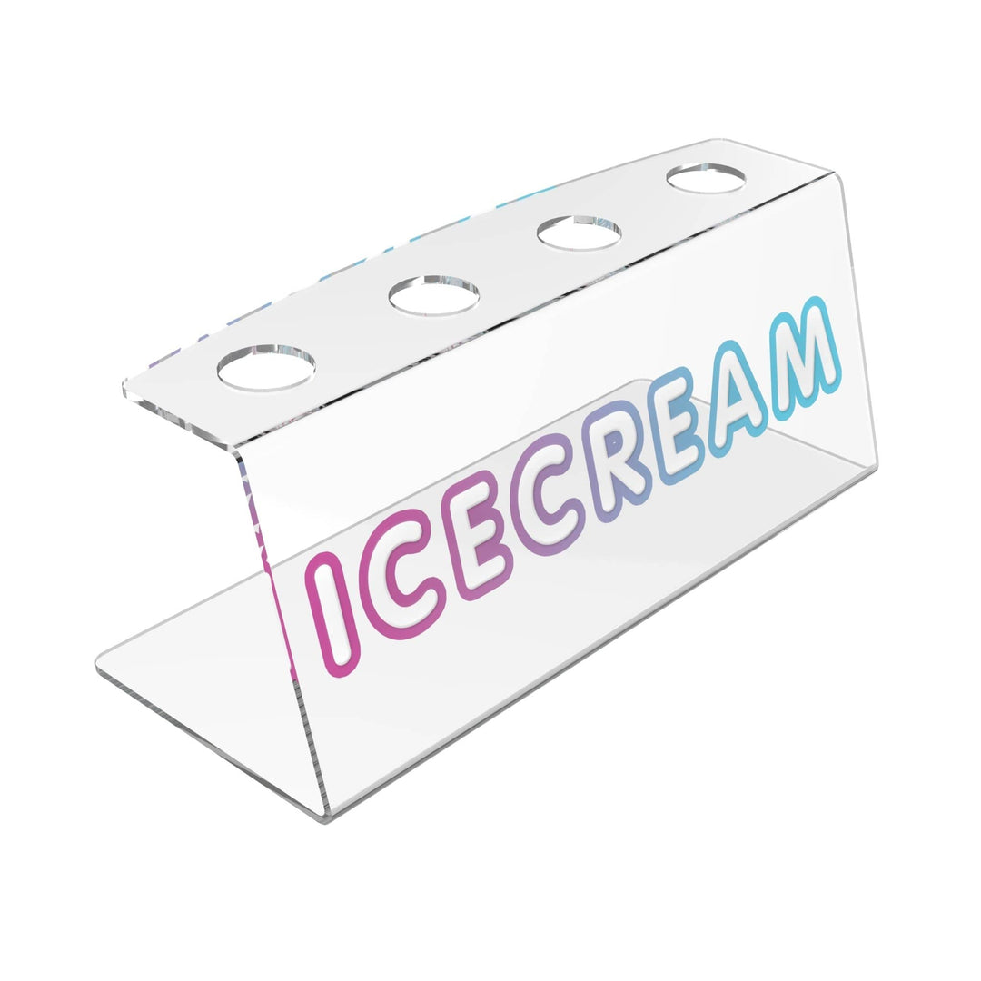 Acrylic Ice Cream Cone Stand