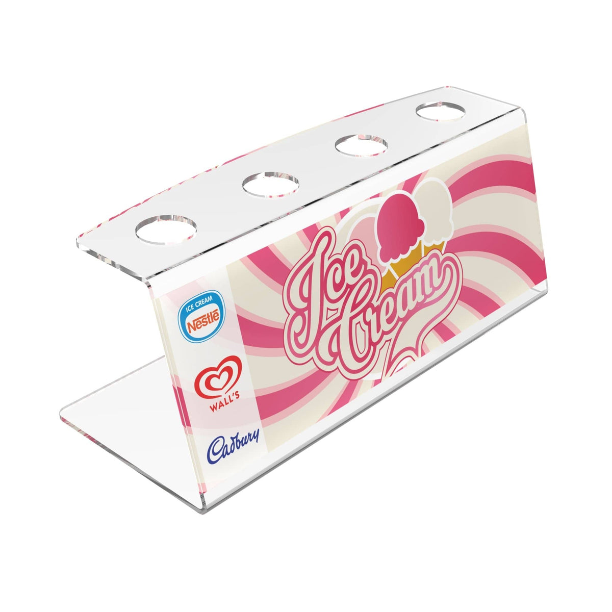 Acrylic Ice Cream Cone Stand Displaypro 2
