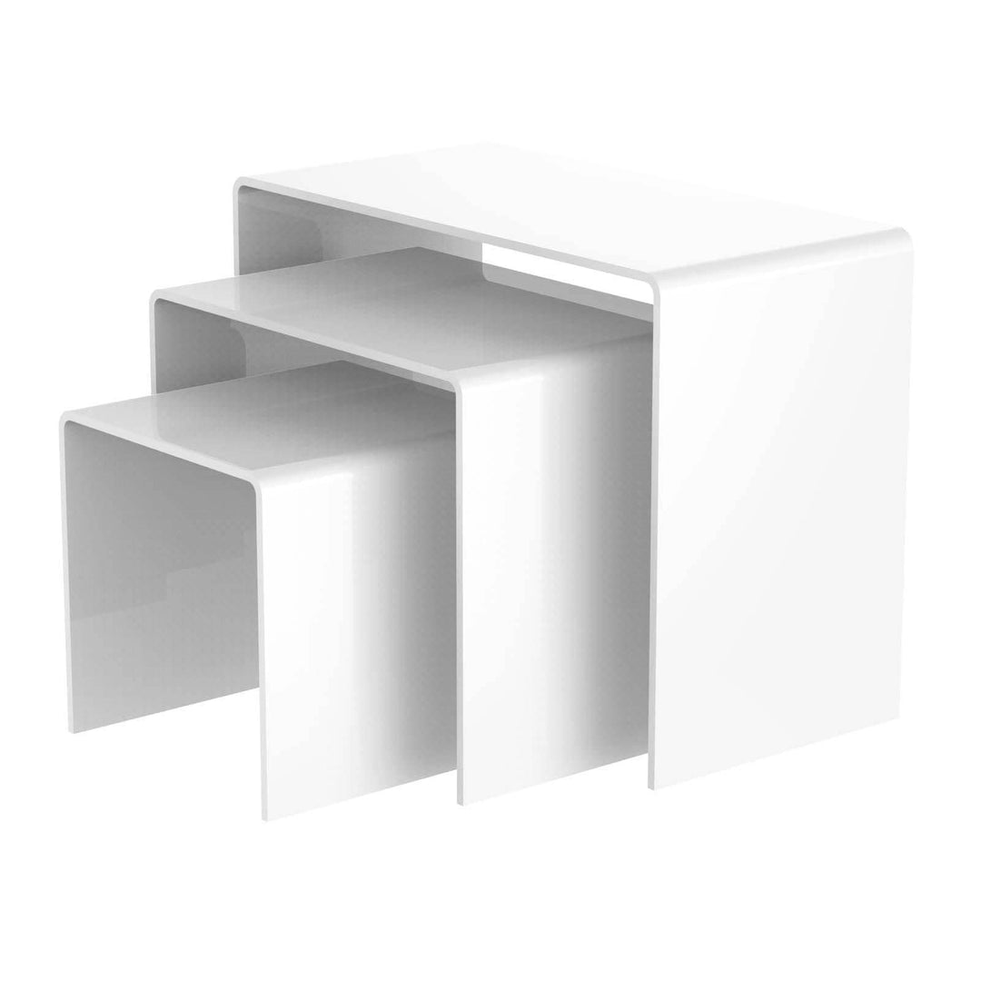 Acrylic Nesting Plinths Displaypro 9