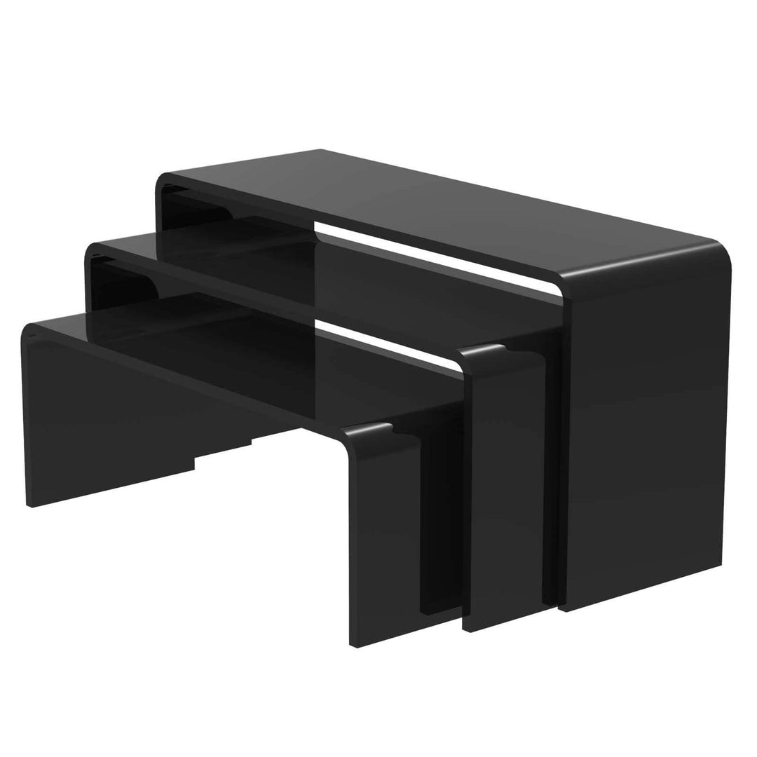 Acrylic Nesting Plinths Displaypro 5
