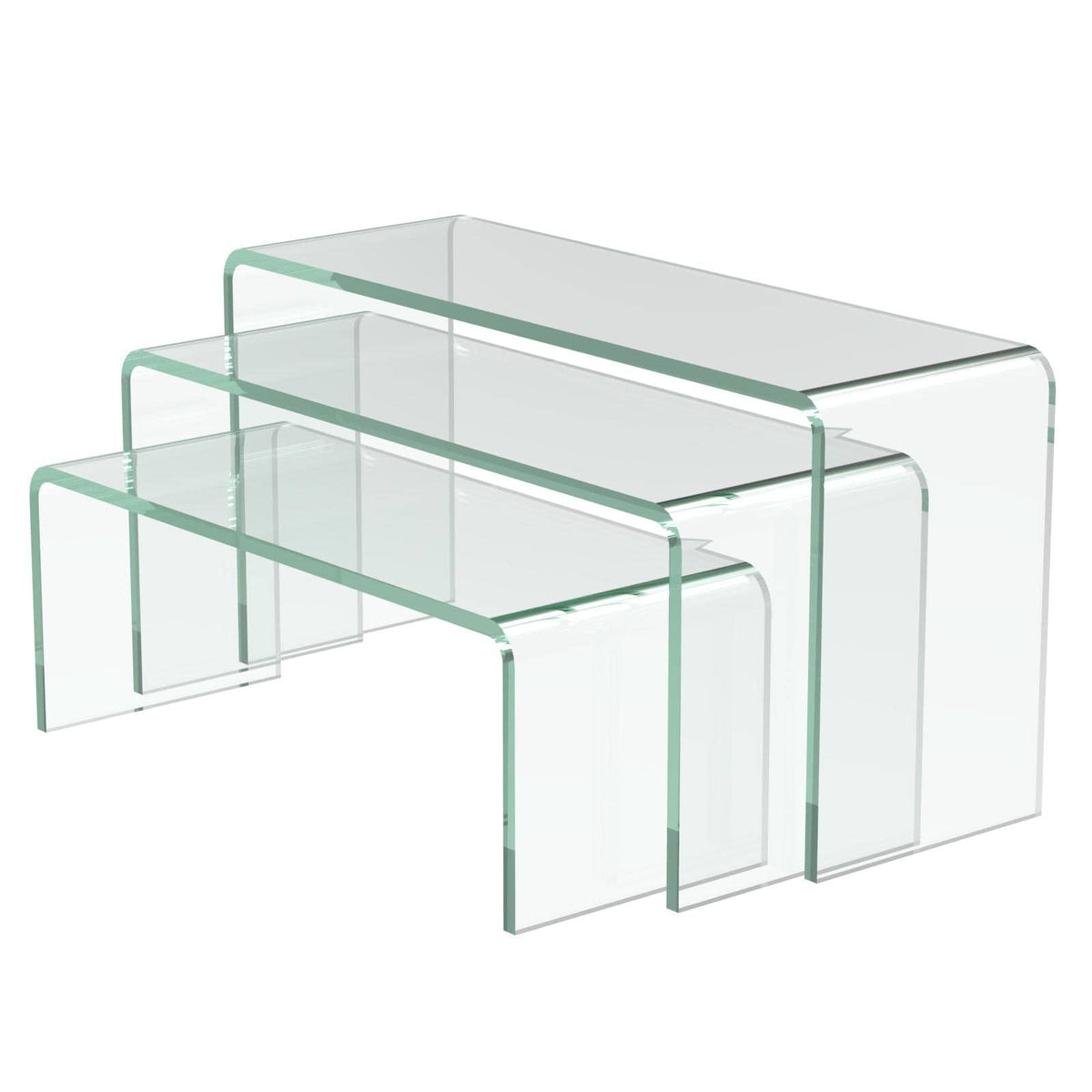Acrylic Nesting Plinths Displaypro 7