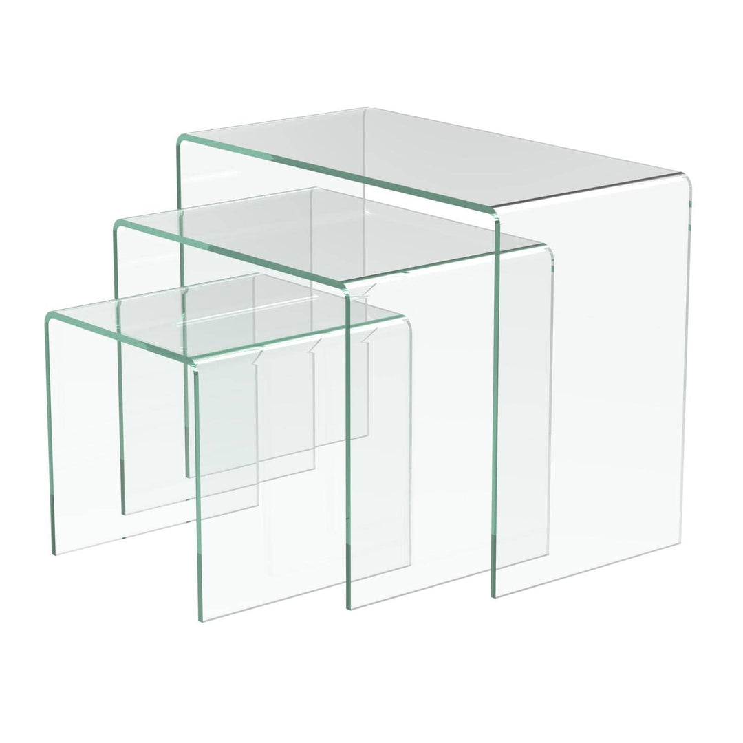 Acrylic Nesting Plinths Displaypro 8