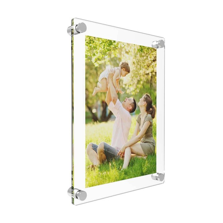 Acrylic Wall Mount Photo Frame Displaypro 10
