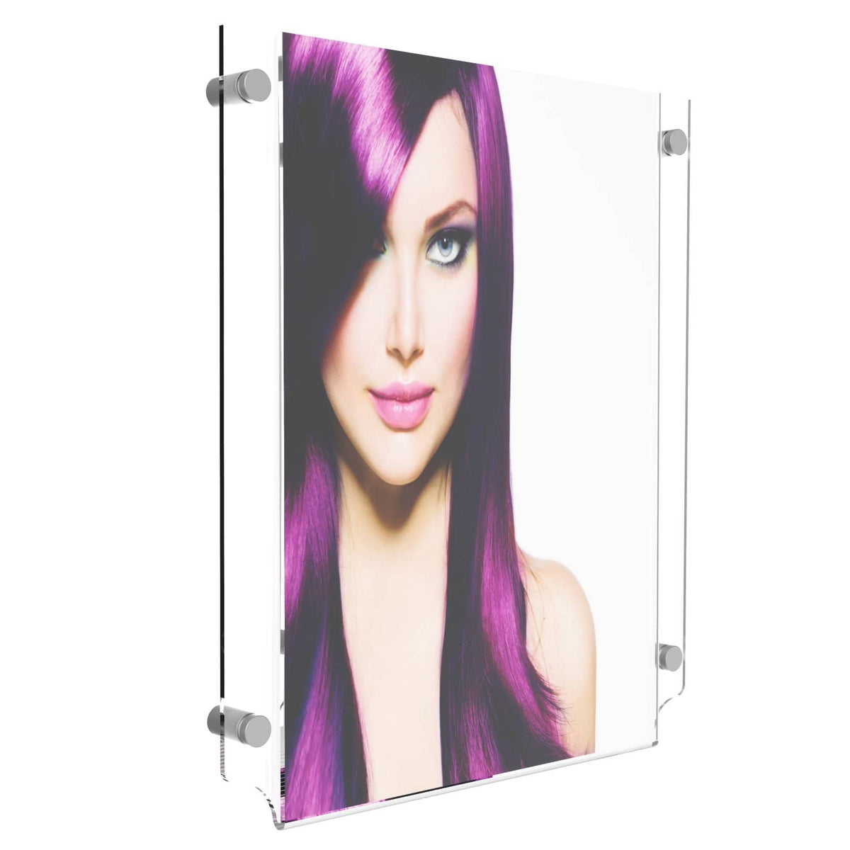 Acrylic Standoff Wall Poster Display Displaypro 3