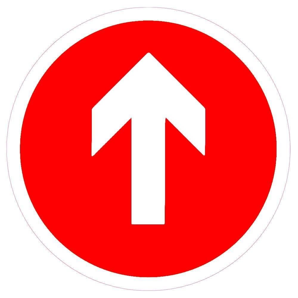 Arrow Directional Floor Stickers | Display Pro – Displaypro