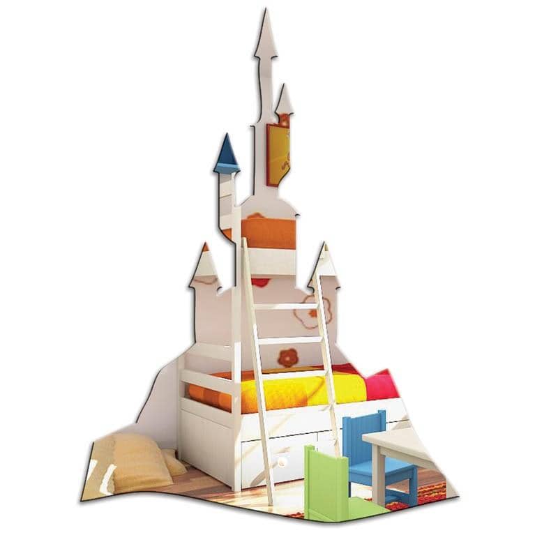 Castle Kids Bedroom Acrylic Mirror Displaypro
