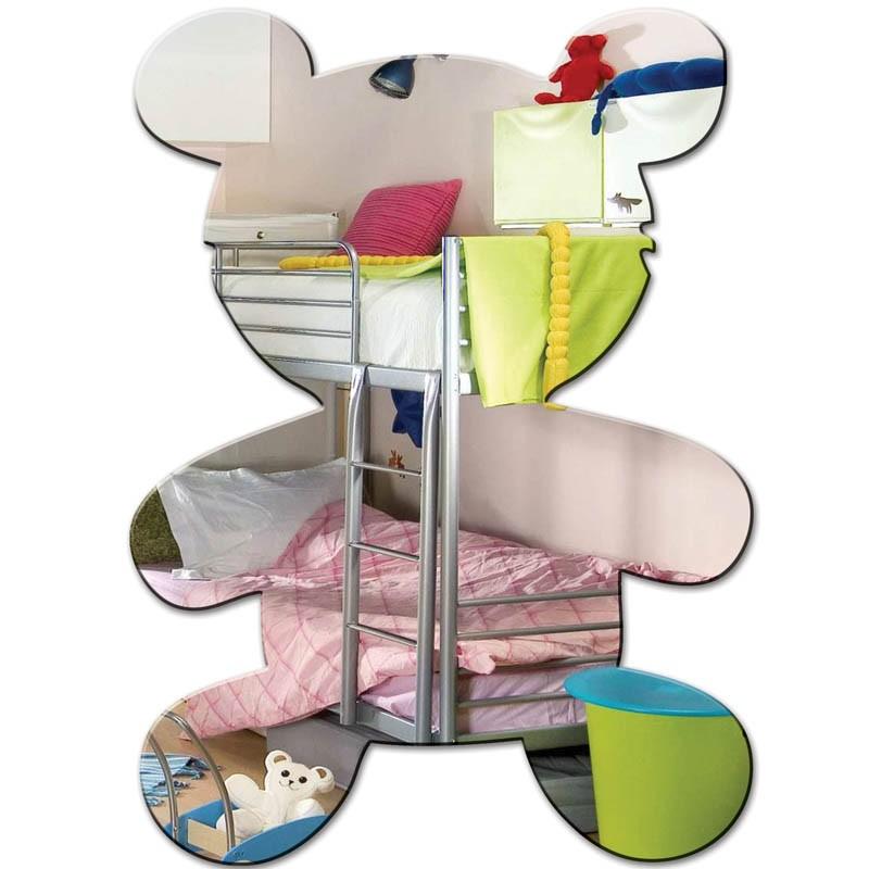 Childrens Teddy Bear Acrylic Mirror Displaypro
