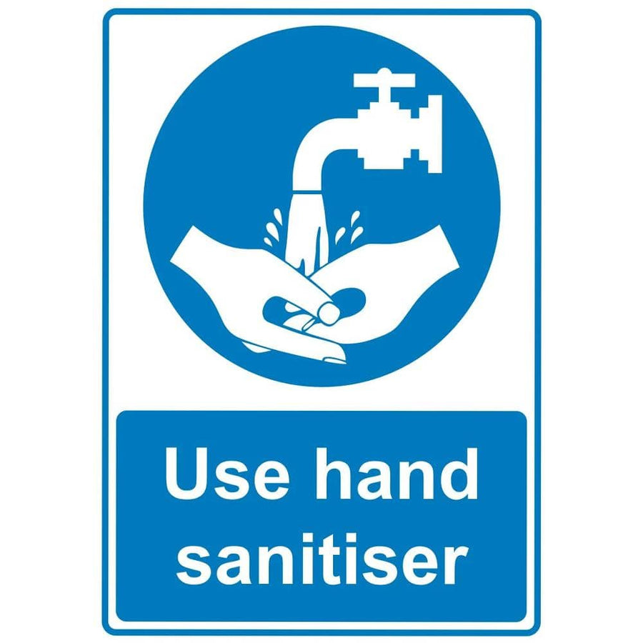 Safety Signage Use Hand Sanitiser Signs Displaypro