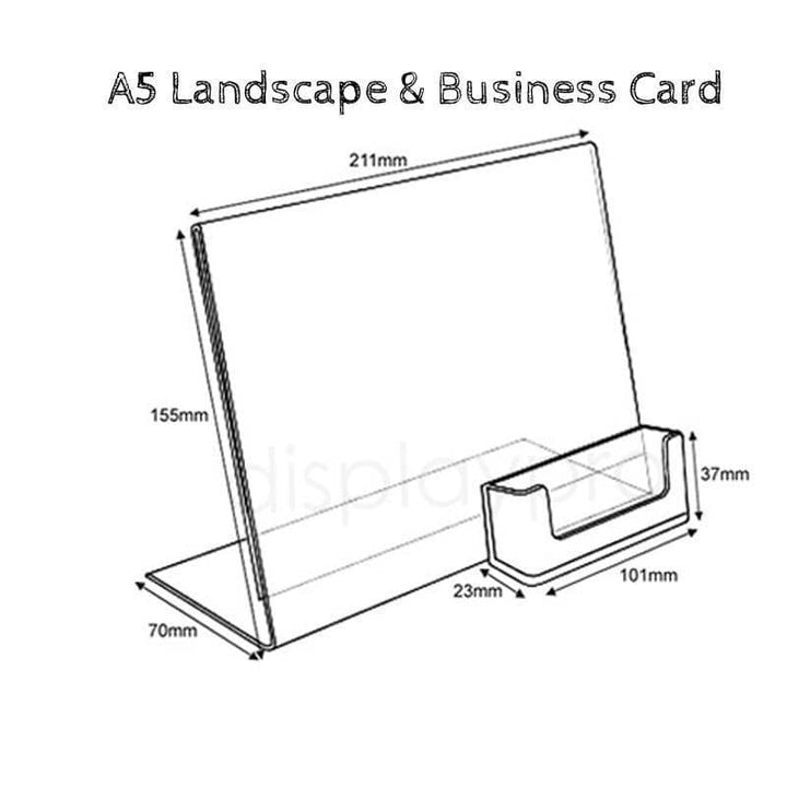 Counter Poster Displays Business Card Holders Displaypro 6