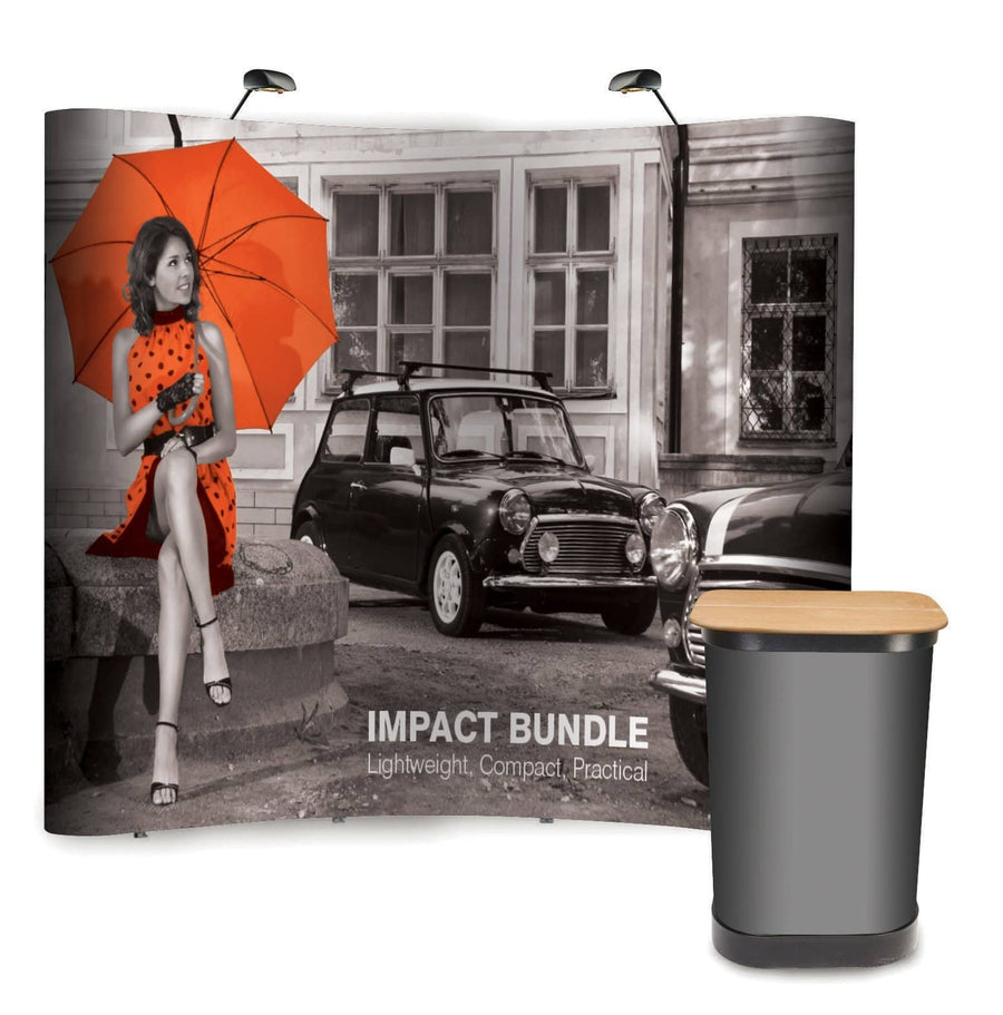 Curved Exhibition Display Stands Displaypro