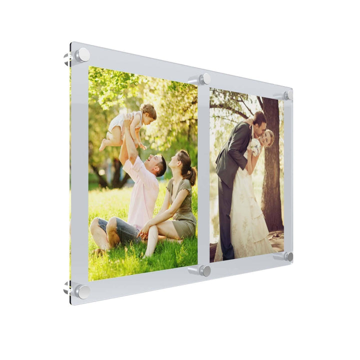 Double Acrylic Photo Frames Displaypro 8