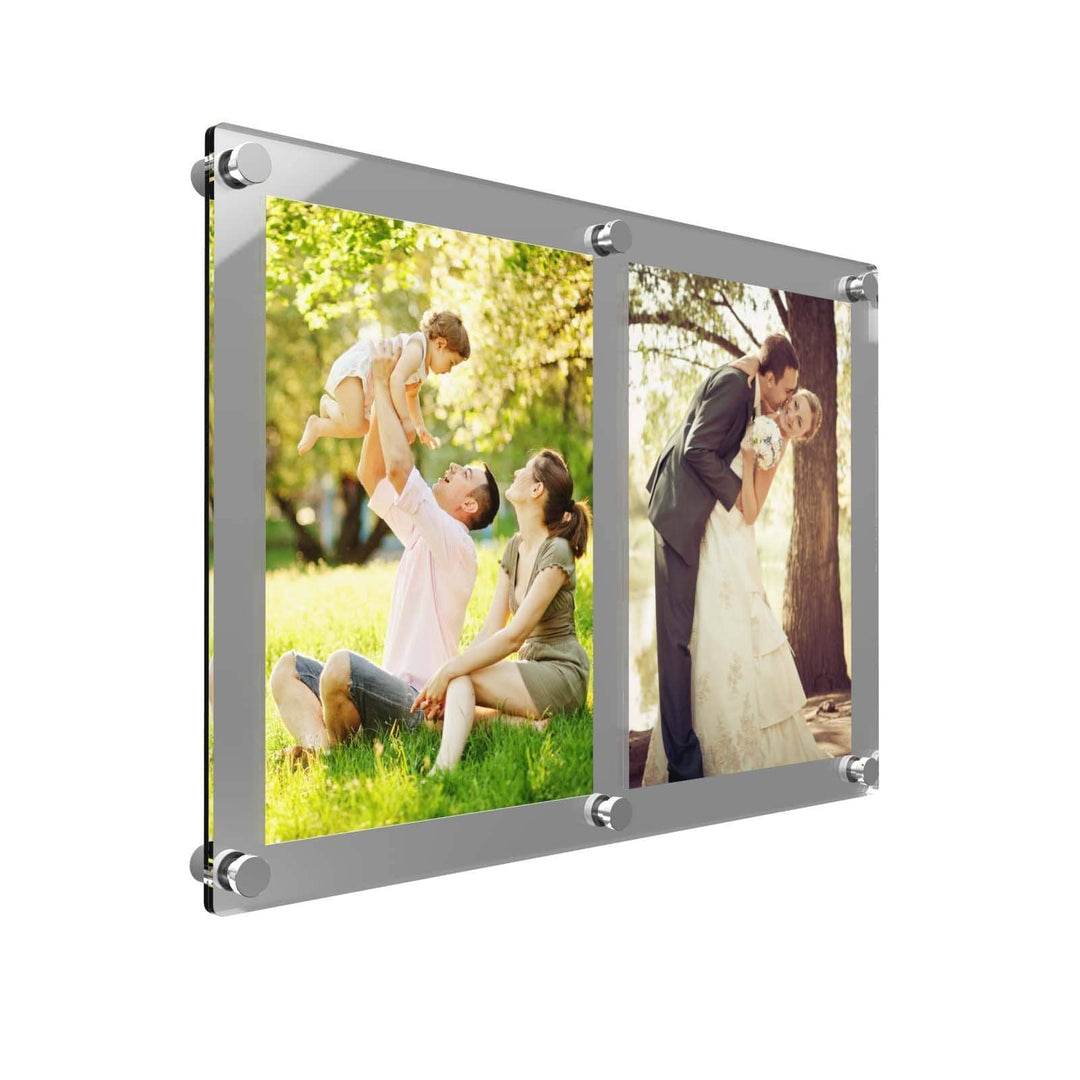 Double Acrylic Photo Frames Displaypro 4