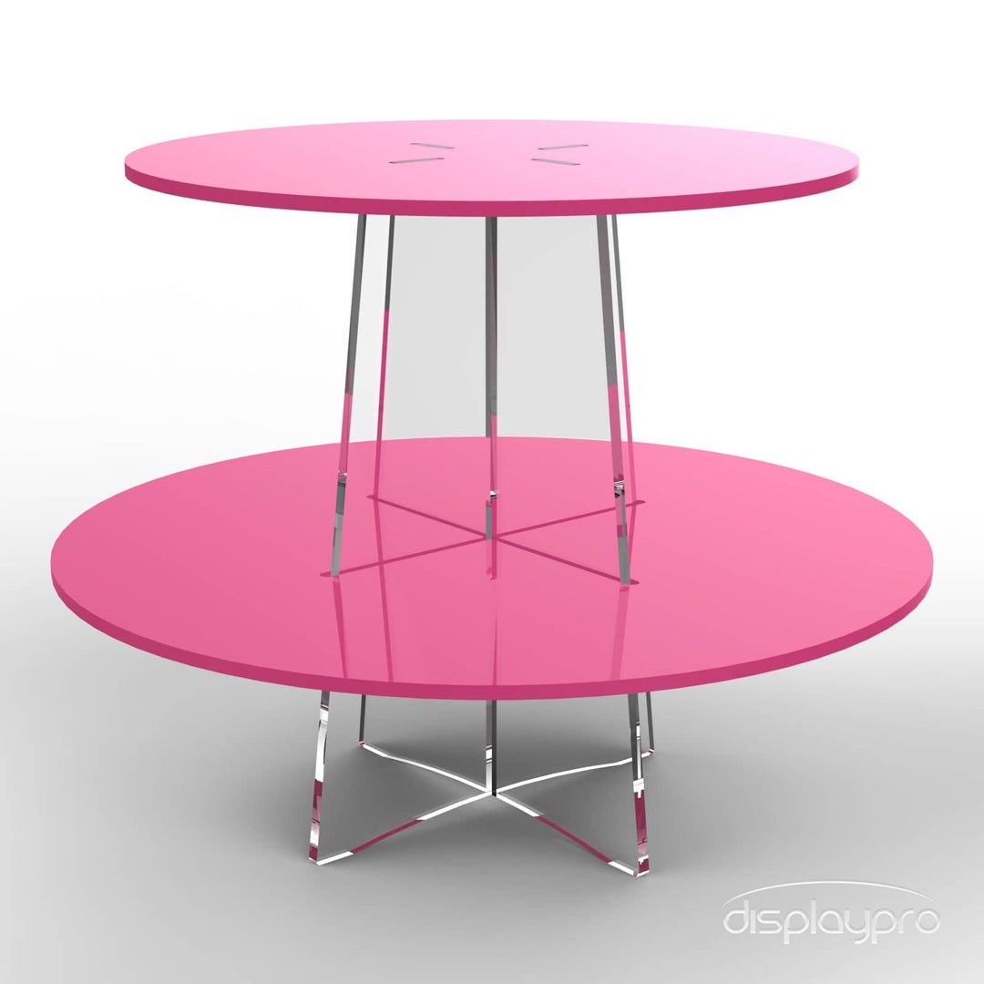 Round Acrylic Cupcake Stand Displaypro 67