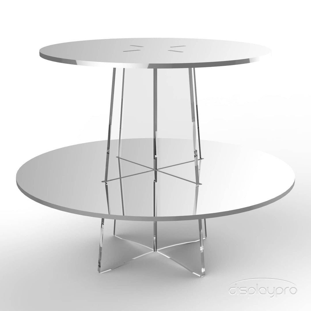 Round Acrylic Cupcake Stand Displaypro 55