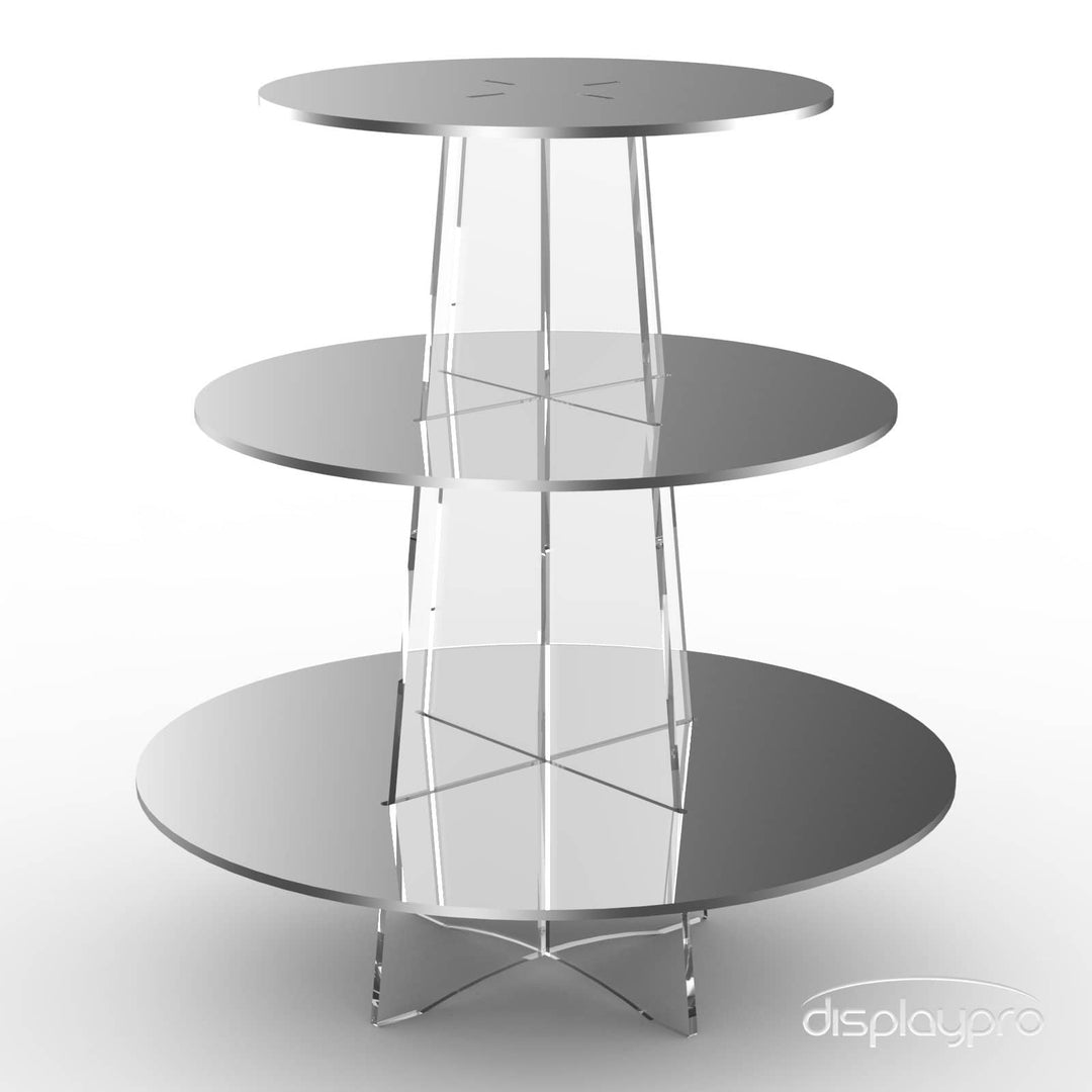 Round Acrylic Cupcake Stand Displaypro 56