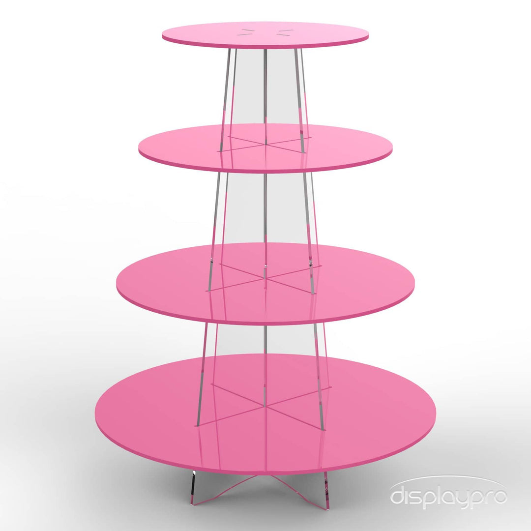 Round Acrylic Cupcake Stand Displaypro 69