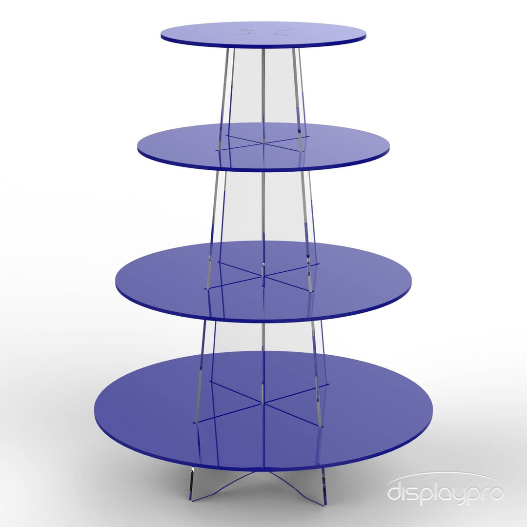 Round Acrylic Cupcake Stand Displaypro 27