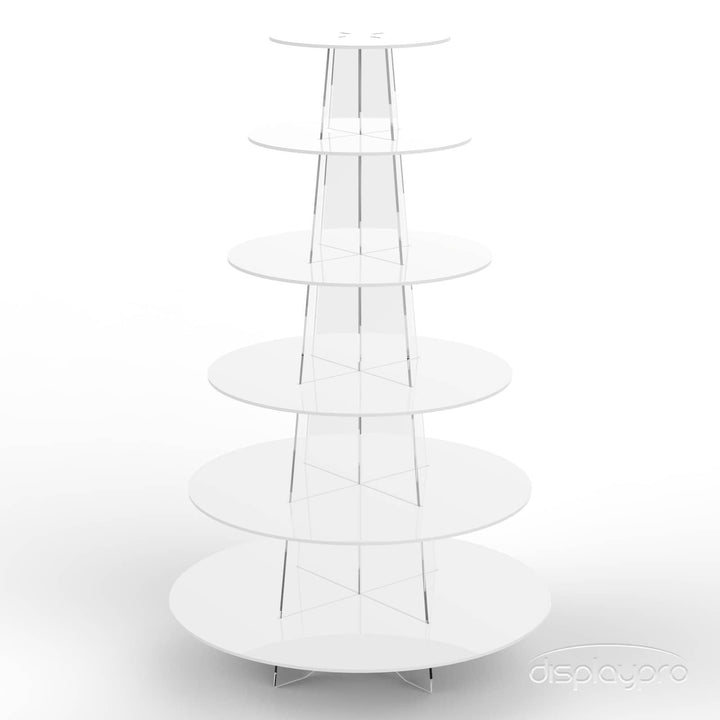 Round Acrylic Cupcake Stand Displaypro 17
