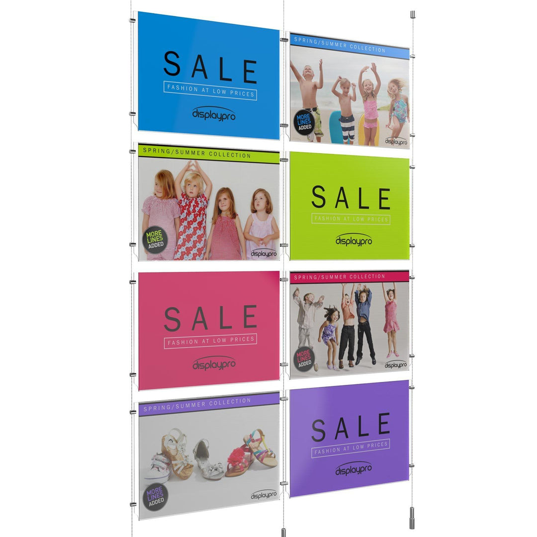 A3 Landscape Cable Systems Displaypro 8