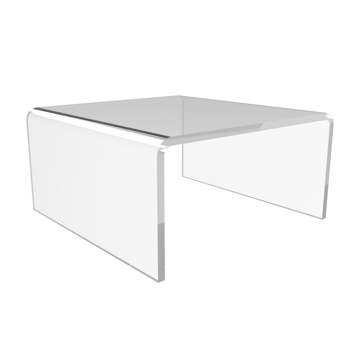 home clear acrylic riser display stand sku d2826