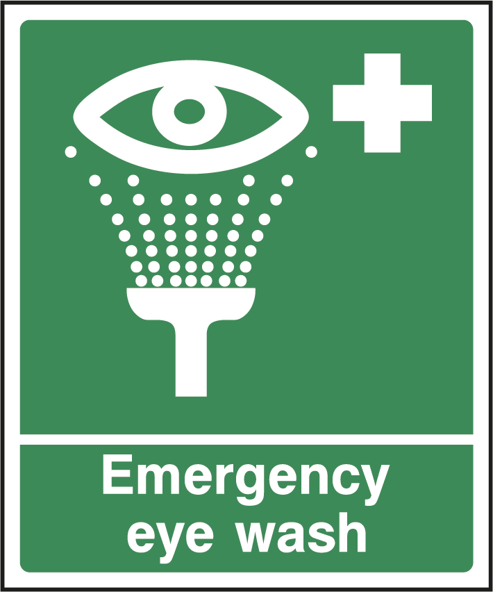 Emergency Eye Wash - Assorted Sizes