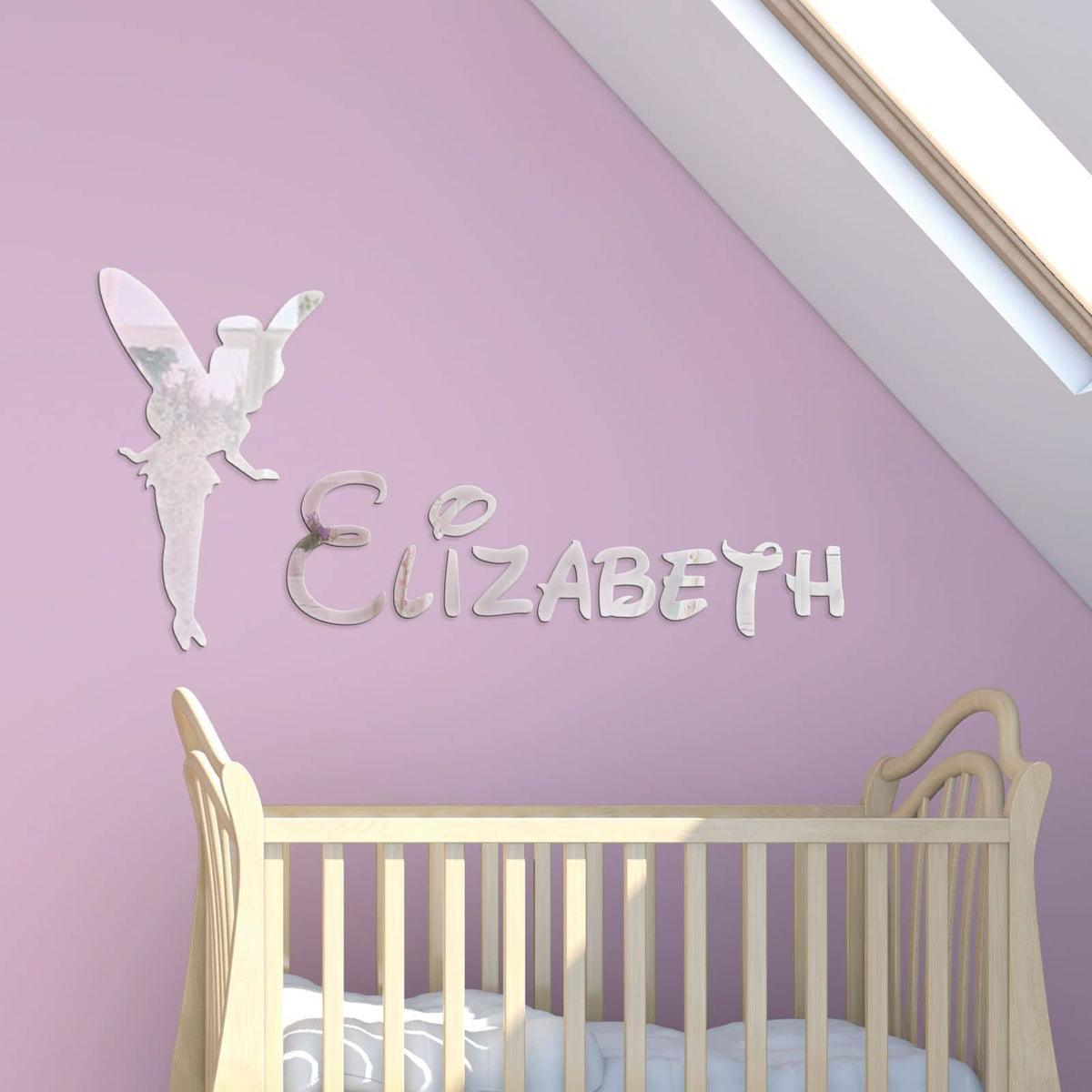 Fairy Acrylic Mirror & Childrens Name Displaypro