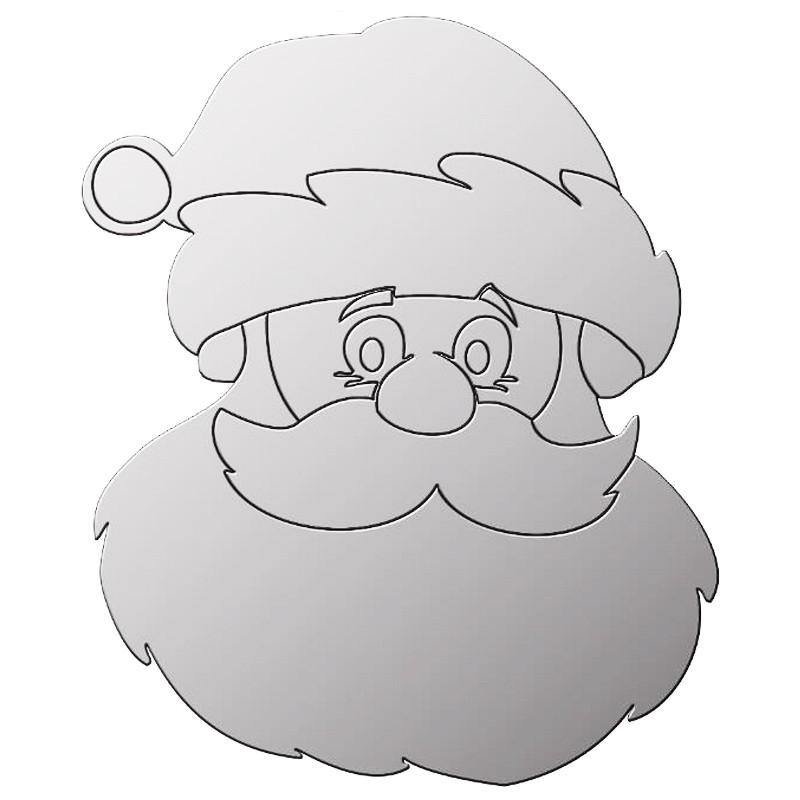 Father Christmas Acrylic Mirror Displaypro
