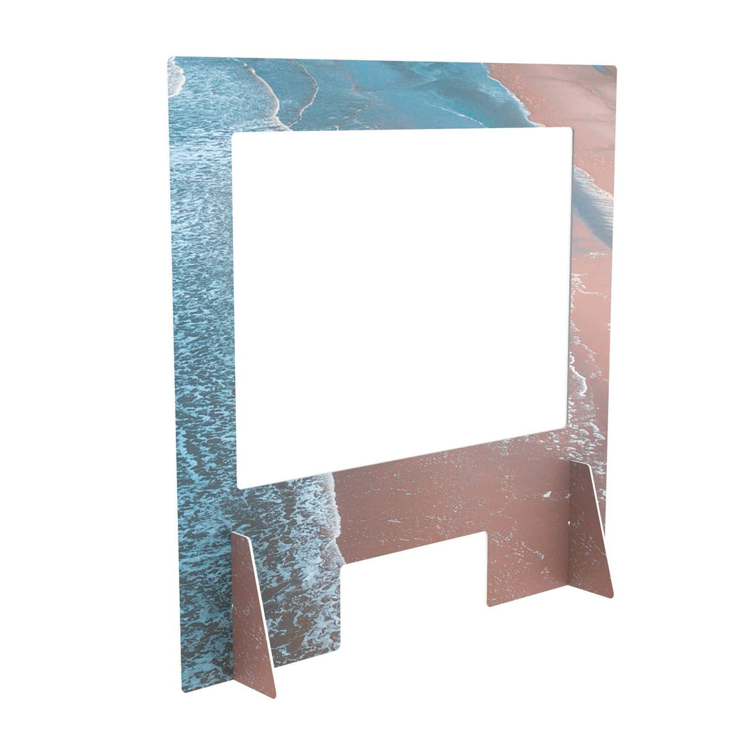 Foam Pvc Clear Plastic Checkout Sneeze Guard Displaypro 9