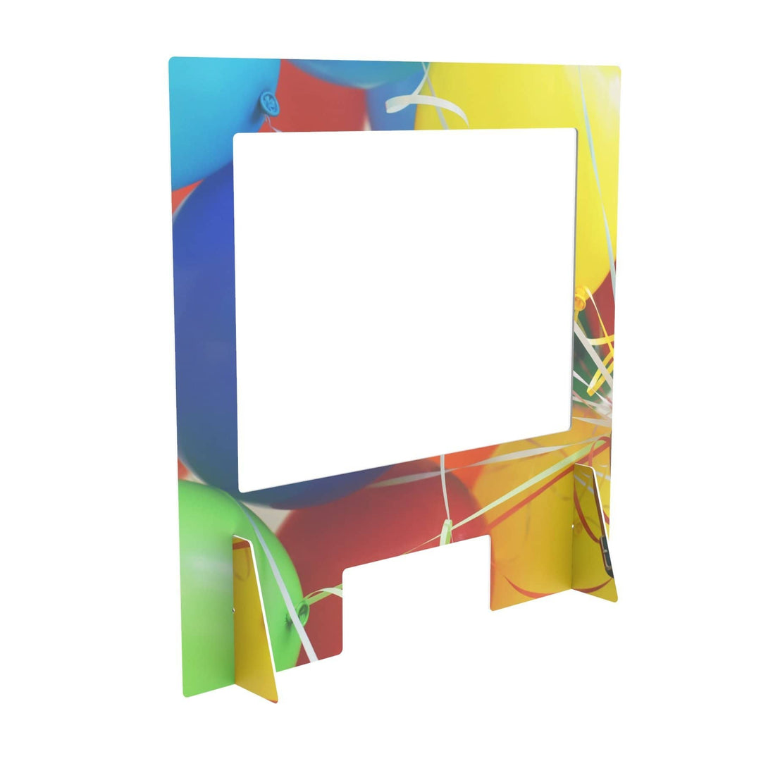 Foam Pvc Clear Plastic Checkout Sneeze Guard Displaypro 8