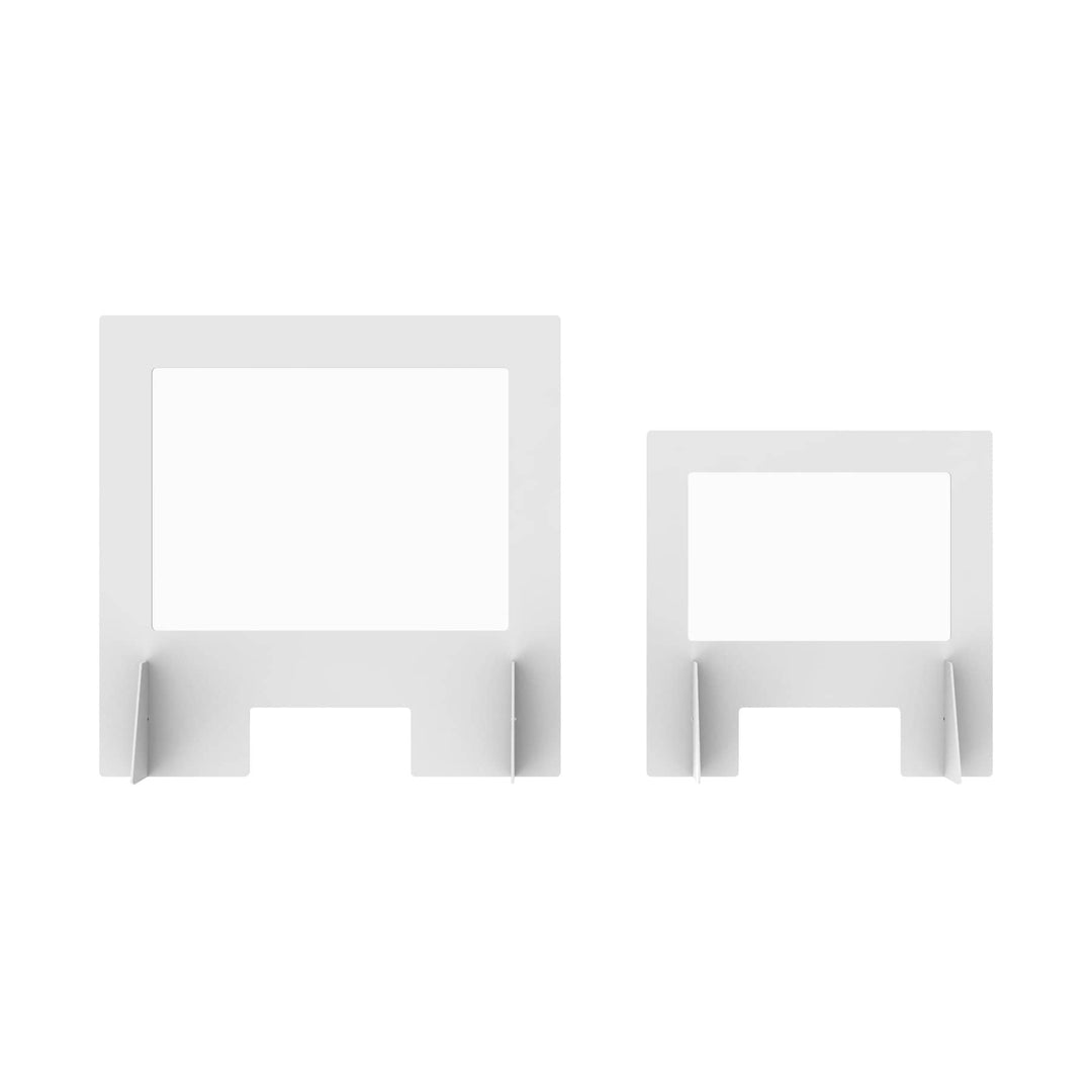 Foam Pvc Clear Plastic Checkout Sneeze Guard Displaypro 6