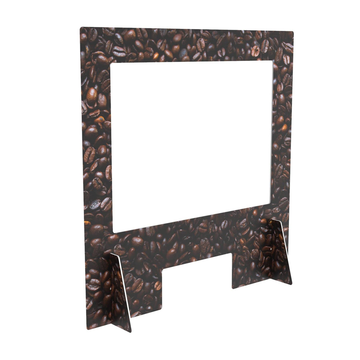 Foam PVC and Clear Plastic Checkout Sneeze Guard Displaypro