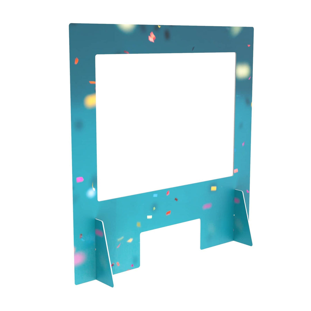 Foam Pvc Clear Plastic Checkout Sneeze Guard Displaypro 37