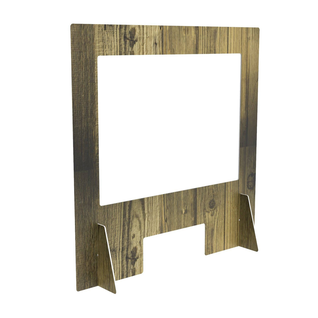 Foam Pvc Clear Plastic Checkout Sneeze Guard Displaypro 47