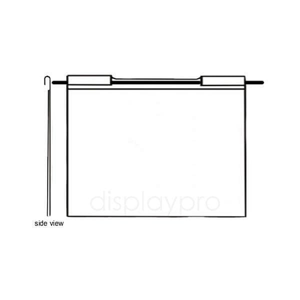 A4 Hook Over Poster Display Displaypro 2