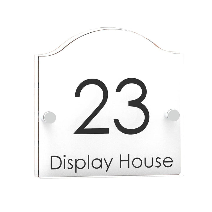 Acrylic House Number Plaques Displaypro 4