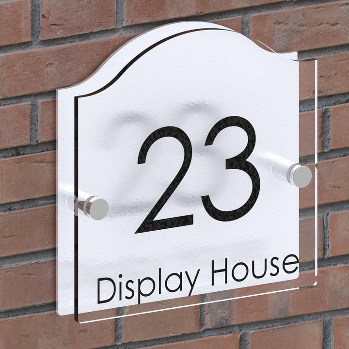 Acrylic House Number Plaques Displaypro 3