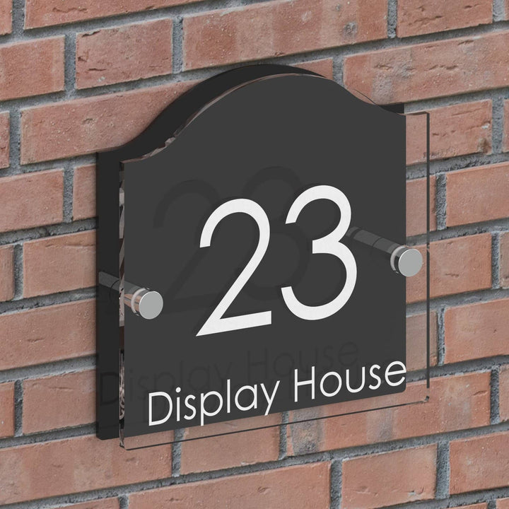 Acrylic House Number Plaques Displaypro 2