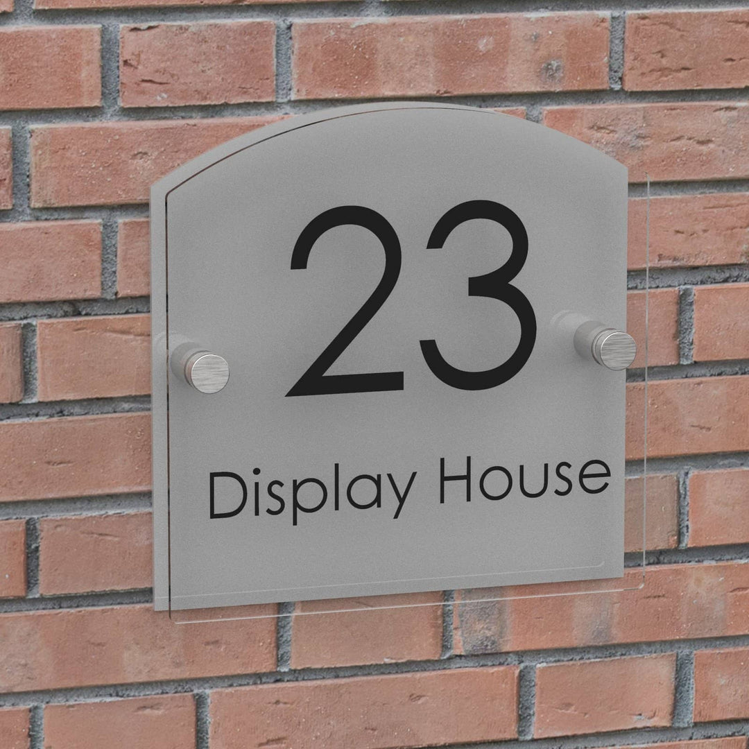 Plaque de maison - Gamme Stanford