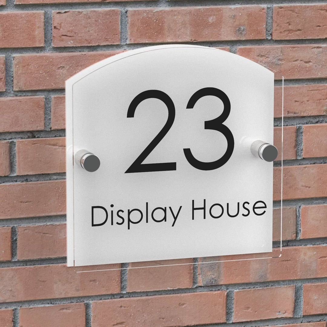 Plaque de maison - Gamme Stanford