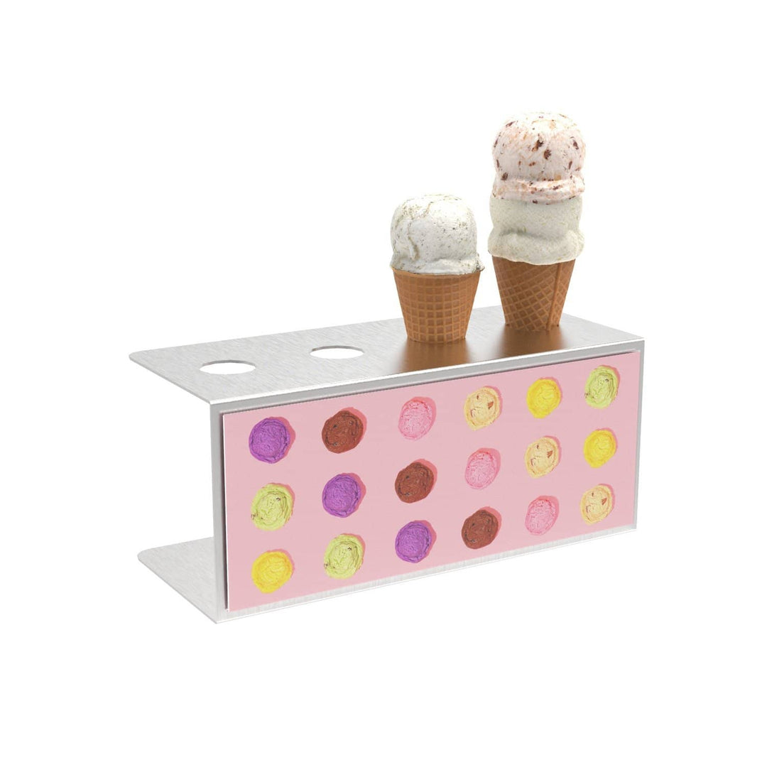Stainless Steel Ice Cream Cone Stand