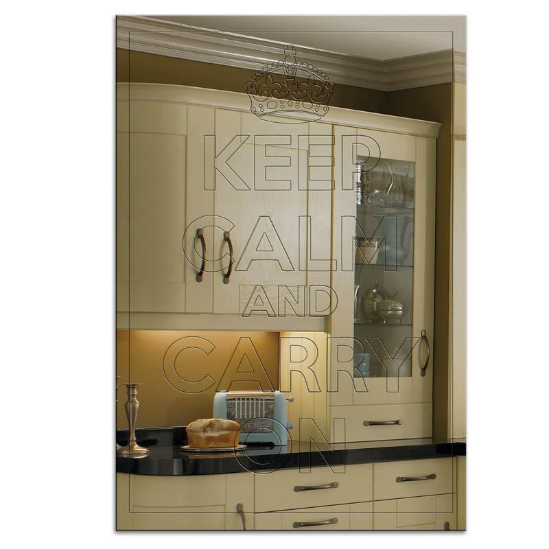 Keep Calm and Carry On Acrylic Mirror Displaypro