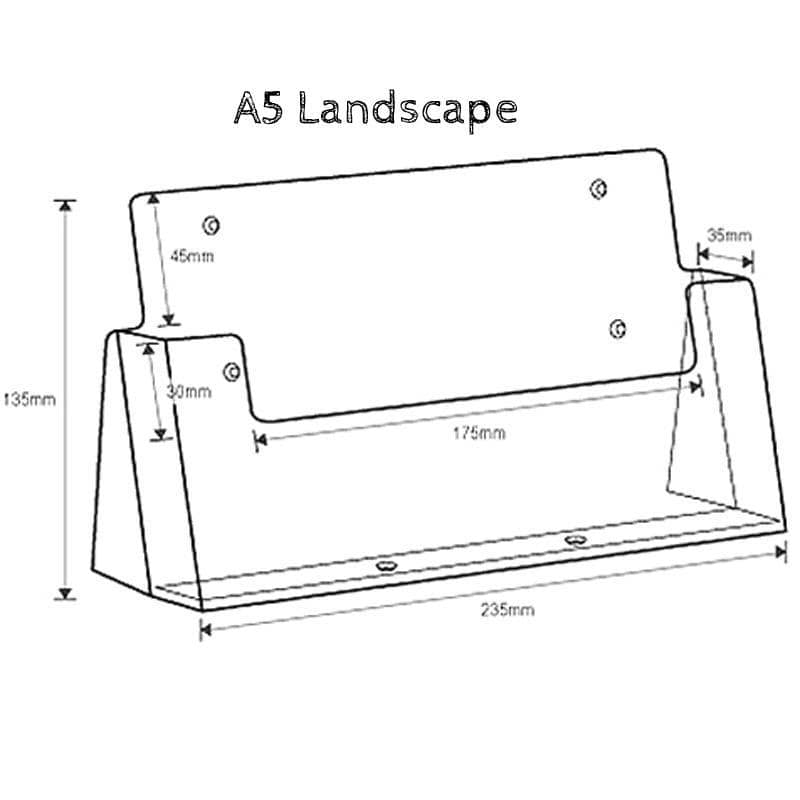 Leaflet Holders And Business Card Dispensers Displaypro 7